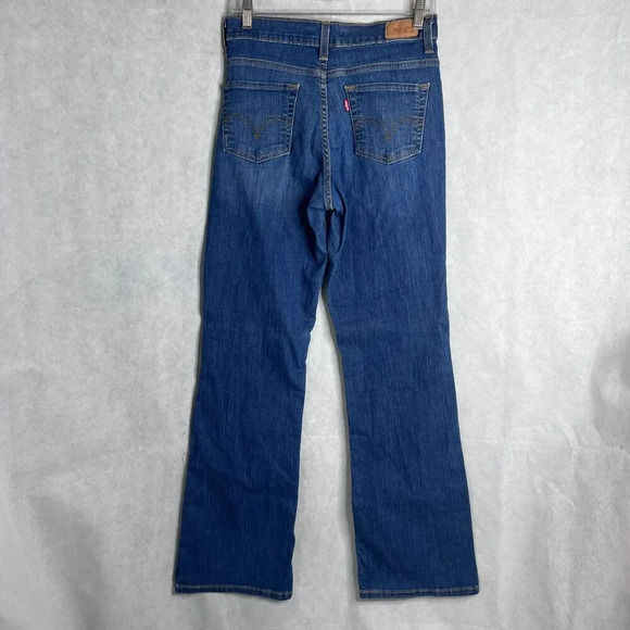 Levi's‎ 512 Bootcut Perfectly Slimming Wide Leg Denim Jeans Size 4M - Picture 2 of 9